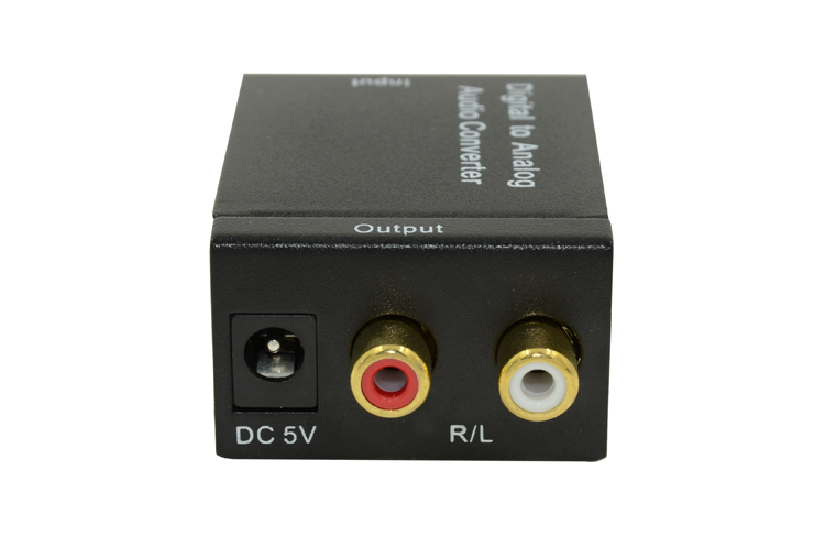 LINK-MI LM-DA01 Digital To Analog Audio Converter With Toslink Coaxial Input L/R Output