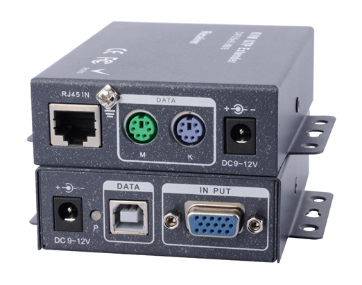 LINK-MI LM-K103TR 300m KVM Transmitter and Receiver Support VGA Video and Mouse and Keyboard