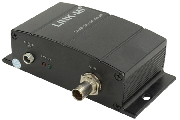 LINK-MI LM-SS12 SD/HD/3G SDI 1 to 2 Repeater & Distribution Amplifier With Re-Clocking Function