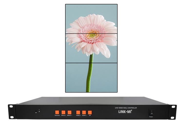 LINK-MI LM-TV03-4K2K 3x1 4K video wall controller