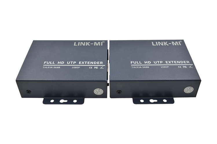 LINK-MI LM-K120H 1080P 120M HDMI KVM UTP Extender Over Cat5E/6 Cable Optional IR Function