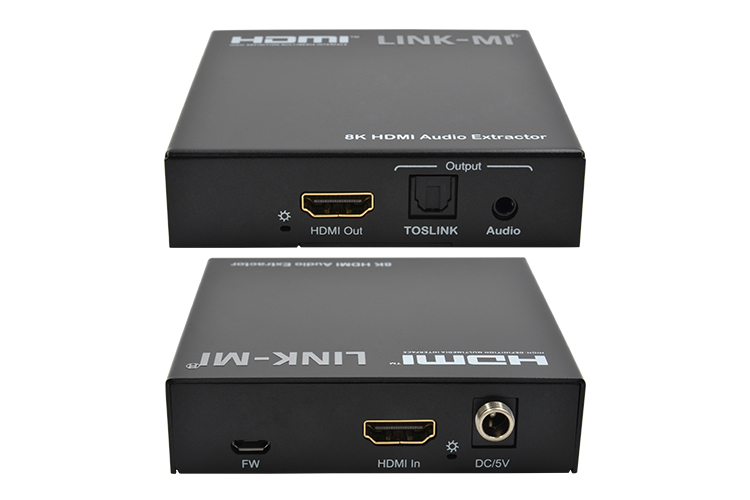 LINK-MI LM-HC05 HDMI 2.1 Audio Extractor Support 8K@60Hz, YUV4:2:0, CEC